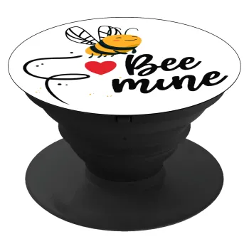 Bee mine!!!, Phone Holders Stand  Black Hand-held Mobile Phone Holder