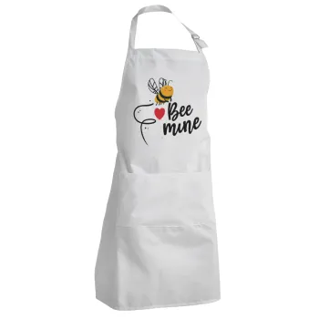 Bee mine!!!, Ποδιά Σεφ Ολόσωμη Ενήλικων (με ρυθμιστικά και 2 τσέπες)