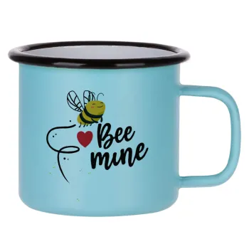 Bee mine!!!, Κούπα Μεταλλική εμαγιέ ΜΑΤ σιέλ 360ml