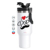 Mega Stainless steel Tumbler with lid, double wall 1,2L