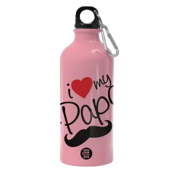 I Love my papa, Water bottle 600ml