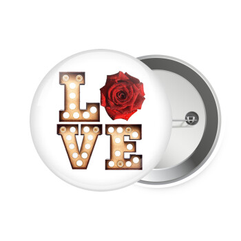 Love lights and roses, Κονκάρδα παραμάνα 7.5cm