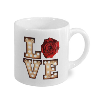 Love lights and roses, Κουπάκι κεραμικό, για espresso 150ml