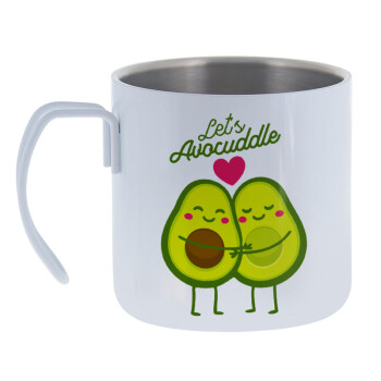 Let's avocuddle, Mug Stainless steel double wall 400ml