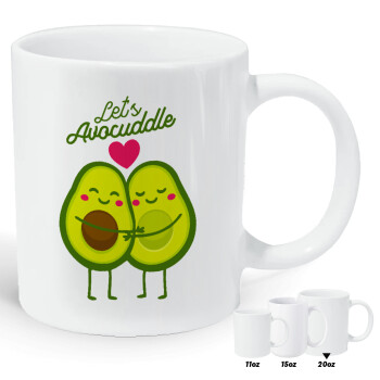 Let's avocuddle, Κούπα Giga, κεραμική, 590ml