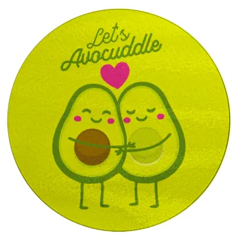 Let's avocuddle, Επιφάνεια κοπής γυάλινη στρογγυλή (30cm)