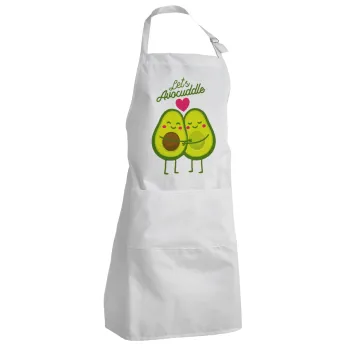 Let's avocuddle, Ποδιά Σεφ Ολόσωμη Ενήλικων (με ρυθμιστικά και 2 τσέπες)