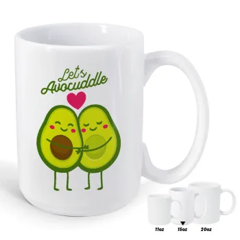 Let's avocuddle, Κούπα Mega, κεραμική, 450ml