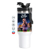 Mega Stainless steel Tumbler with lid, double wall 1,2L