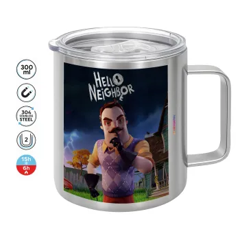  Hello Neighbor, Κούπα Ανοξείδωτη διπλού τοιχώματος 300ml