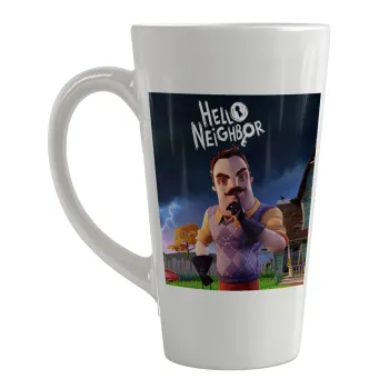  Hello Neighbor, Κούπα κωνική Latte Μεγάλη, κεραμική, 450ml