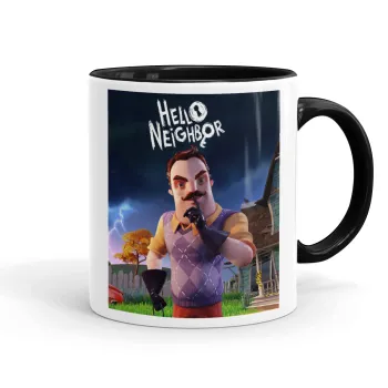  Hello Neighbor, Mug colored black, ceramic, 330ml