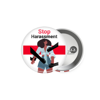 STOP Harassment, Κονκάρδα παραμάνα 5.9cm