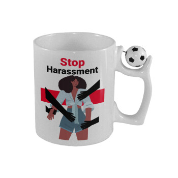 STOP Harassment, Κούπα με μπάλα ποδασφαίρου , 330ml