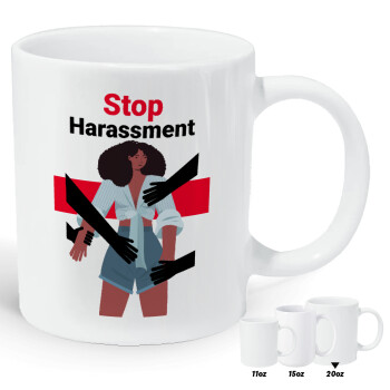 STOP Harassment, Κούπα Giga, κεραμική, 590ml