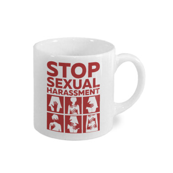 STOP sexual Harassment, Κουπάκι κεραμικό, για espresso 150ml
