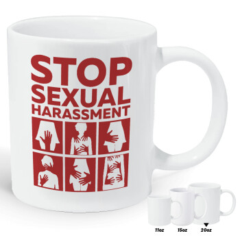 STOP sexual Harassment, Κούπα Giga, κεραμική, 590ml