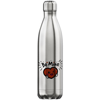Be mine!, Inox (Stainless steel) hot metal mug, double wall, 750ml