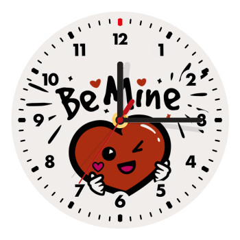 Be mine!, Ρολόι τοίχου ξύλινο (20cm)