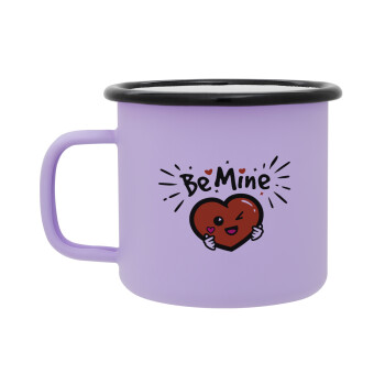 Be mine!, Κούπα Μεταλλική εμαγιέ ΜΑΤ Light Pastel Purple 360ml