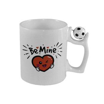 Be mine!, Κούπα με μπάλα ποδασφαίρου , 330ml
