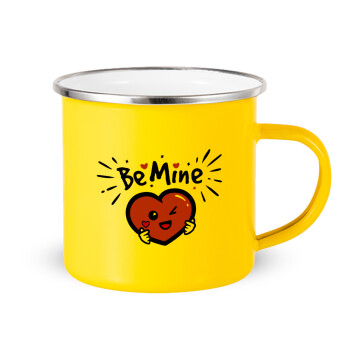 Be mine!, Yellow Enamel Metallic Cup 360ml