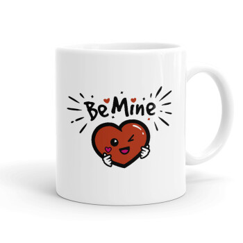 Be mine!, Ceramic coffee mug, 330ml