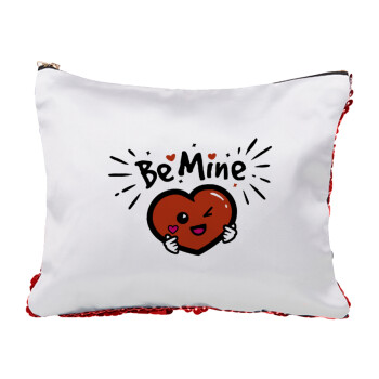 Be mine!, Τσαντάκι νεσεσέρ με πούλιες (Sequin) Κόκκινο
