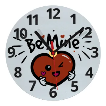 Be mine!, Ρολόι τοίχου γυάλινο (20cm)