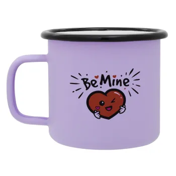 Be mine!, Κούπα Μεταλλική εμαγιέ ΜΑΤ Light Pastel Purple 360ml