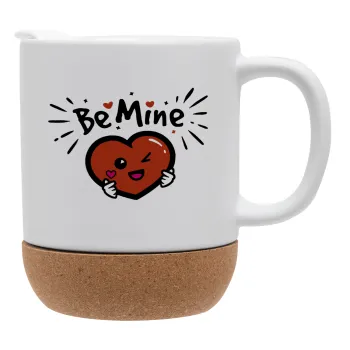 Be mine!, Ceramic coffee mug Cork (MAT), 330ml