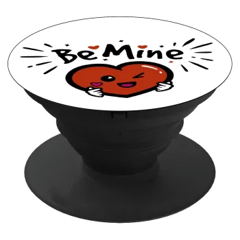 Be mine!, Phone Holders Stand  Black Hand-held Mobile Phone Holder