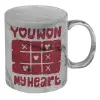 Mug ceramic marble style, 330ml