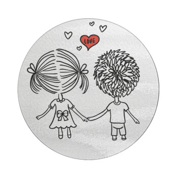 Hold my hand for ever, Επιφάνεια κοπής γυάλινη στρογγυλή (30cm)