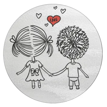 Hold my hand for ever, Επιφάνεια κοπής γυάλινη στρογγυλή (30cm)