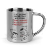 Mug Stainless steel double wall 300ml