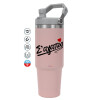 Pink color, 890ml (30oz) stainless Steel Tumbler with Handle