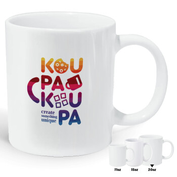 koupakoupa, Κούπα Giga, κεραμική, 590ml