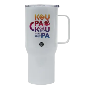 koupakoupa, Tumbler με καπάκι, διπλού τοιχώματος (θερμό) 750L