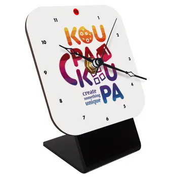 koupakoupa, Quartz Wooden table clock with hands (10cm)