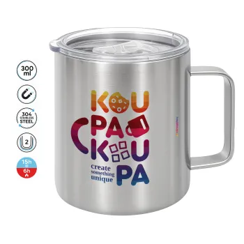 koupakoupa, Mug Stainless steel double wall 300ml
