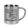 Mug Stainless steel double wall 300ml