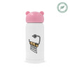 Pink stainless steel thermal flask, 320ml