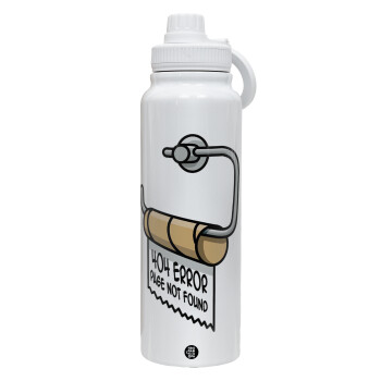 Page not found programmer toilet paper, 1L Stainless Steel Thermal Bottle with Phone Holder & Double Wall Insulation
