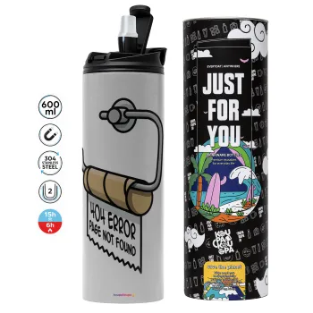 Page not found programmer toilet paper, Tumbler stainless steel GREY 600ml
