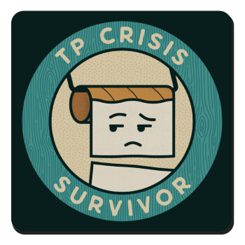 TP Crisis Survivor, Τετράγωνο μαγνητάκι ξύλινο 9x9cm