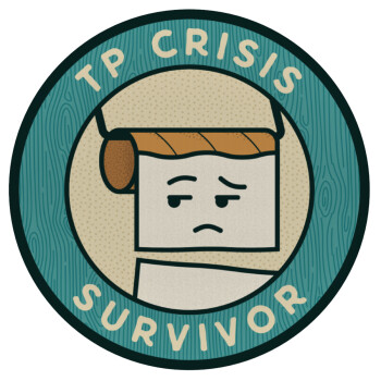 TP Crisis Survivor, Mousepad Round 20cm