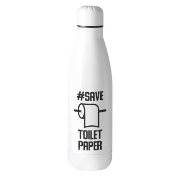 Save toilet Paper, Metal mug thermos (Stainless steel), 500ml