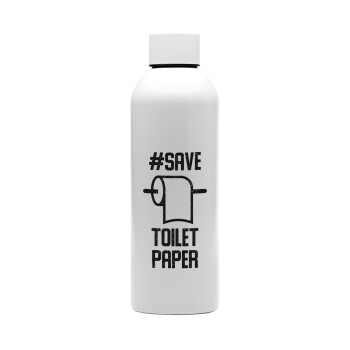 Save toilet Paper, Μεταλλικό παγούρι νερού, 304 Stainless Steel 800ml