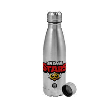 Brawl Stars, Metallic water bottle, stainless steel, 750ml